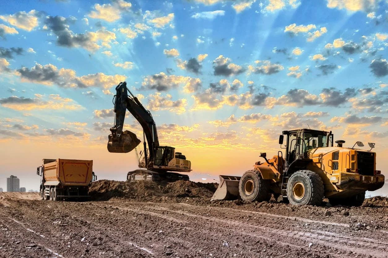 Maquinaria pesada para construcción